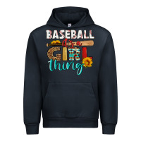 Navy baseball it's a girl thing Urban Hoodie - HRA Design Shop