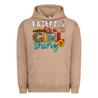 Pigment Burro baseball it's a girl thing Urban Hoodie - HRA Design Shop