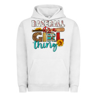 Pigment Lunar Rock baseball it's a girl thing Urban Hoodie - HRA Design Shop