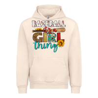 Sandshell baseball it's a girl thing Urban Hoodie - HRA Design Shop