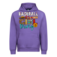 Tulip baseball it's a girl thing Urban Hoodie - HRA Design Shop