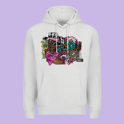 Cowgirl2 Premium Hoodie Designed By Sublimationcraftshop