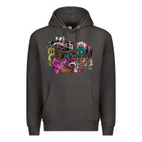 Smoke cowgirl2 Premium Hoodie - SublimationCraftShop