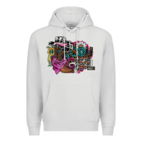 Dove Grey cowgirl2 Premium Hoodie - SublimationCraftShop