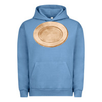 Pigment Pebble Blue plate fa element Urban Hoodie - FaDigitalArtStudio