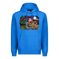 True Royal heaux heaux heaux christmas louisiana swamp Premium Hoodie - FaDigitalArtStudio