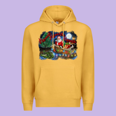 Heaux Heaux Heaux Christmas Louisiana Swamp Premium Hoodie Designed By Fadigitalartstudio