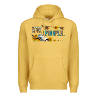 Antique Gold ew people with cross Premium Hoodie - HRA Design Shop