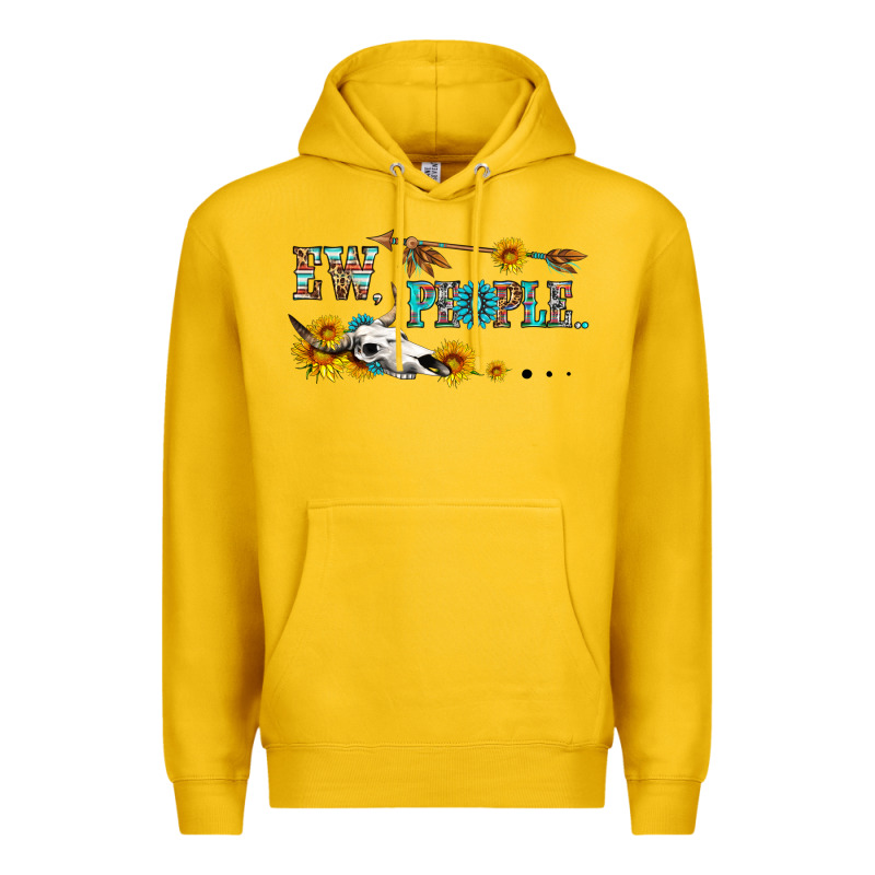 Ew People With Cross Premium Hoodie by HRA Design Shop | Teevron