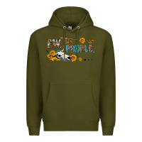 Army Green ew people with cross Premium Hoodie - HRA Design Shop