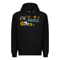 Black ew people with cross Premium Hoodie - HRA Design Shop
