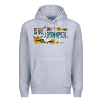 Heather Grey ew people with cross Premium Hoodie - HRA Design Shop