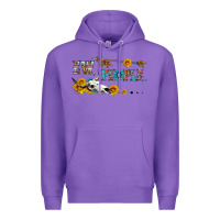 Purple ew people with cross Premium Hoodie - HRA Design Shop