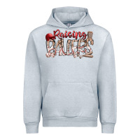 Heather Grey Raising Ballers Urban Hoodie - RacoonDesign