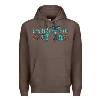 Coffee waiting on rest day Premium Hoodie - HRA Design Shop