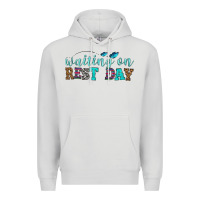 Dove Grey waiting on rest day Premium Hoodie - HRA Design Shop