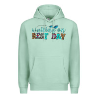 Seafoam waiting on rest day Premium Hoodie - HRA Design Shop