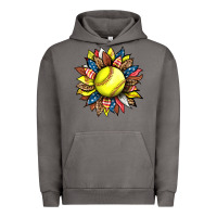Pigment Tornado softball sunflower Urban Hoodie - HRA Design Shop