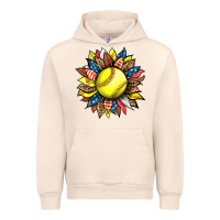 Sandshell softball sunflower Urban Hoodie - HRA Design Shop