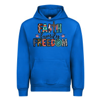 Cobalt faith family freedom Urban Hoodie - CowhideDigitalArt