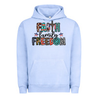 Pigment Grape Ice faith family freedom Urban Hoodie - CowhideDigitalArt