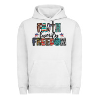 Pigment Lunar Rock faith family freedom Urban Hoodie - CowhideDigitalArt