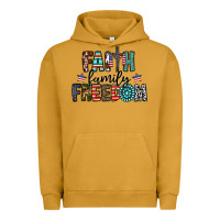 Pigment Peanut Butter faith family freedom Urban Hoodie - CowhideDigitalArt