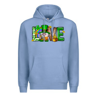 Colony Blue Love st. patricks day Premium Hoodie - Neo Western