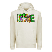 Oatmeal Heather Love st. patricks day Premium Hoodie - Neo Western