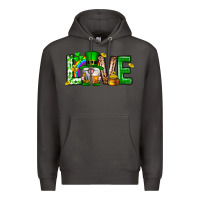 Smoke Love st. patricks day Premium Hoodie - Neo Western