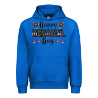 Cobalt happy memorial day Urban Hoodie - CowhideDigitalArt