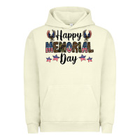 Pigment Pistachio happy memorial day Urban Hoodie - CowhideDigitalArt