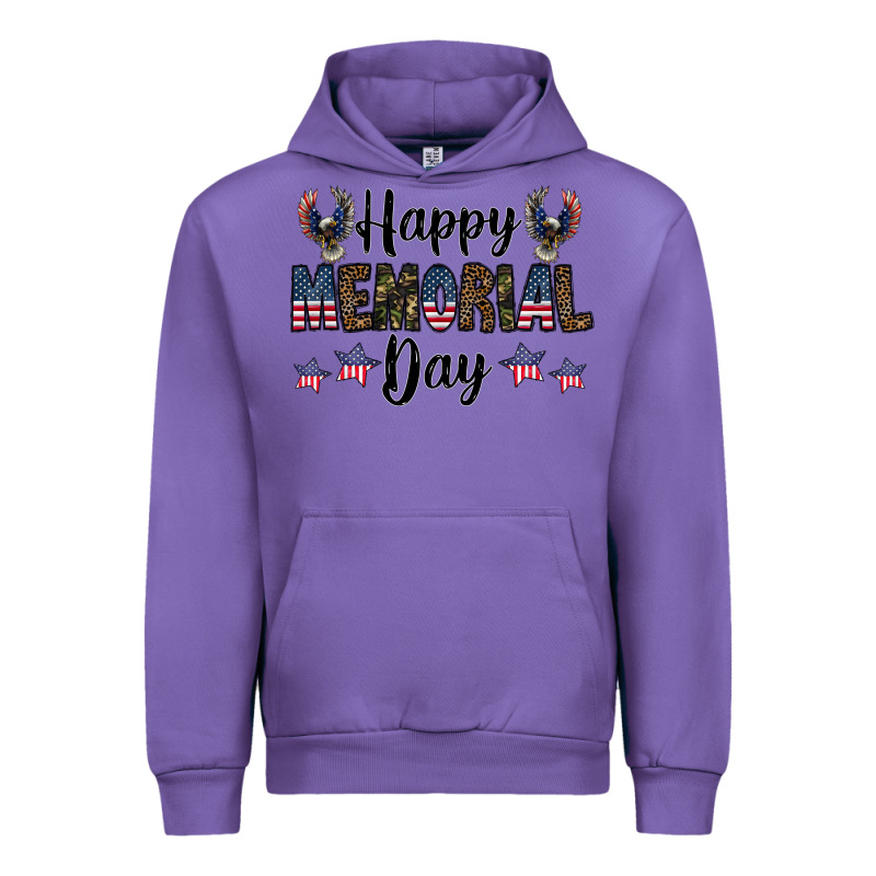 Happy Memorial Day Urban Hoodie by CowhideDigitalArt | Teevron