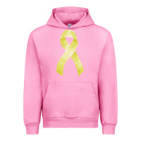 Fuchsia Pink sarcoma or bone cancer ribbon Urban Hoodie - FaDigitalArtStudio