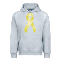 Heather Grey sarcoma or bone cancer ribbon Urban Hoodie - FaDigitalArtStudio