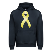 Navy sarcoma or bone cancer ribbon Urban Hoodie - FaDigitalArtStudio