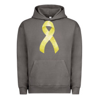 Pigment Tornado sarcoma or bone cancer ribbon Urban Hoodie - FaDigitalArtStudio