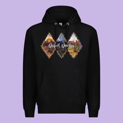 Desert Darlin Premium Hoodie Designed By Sublimationcraftshop