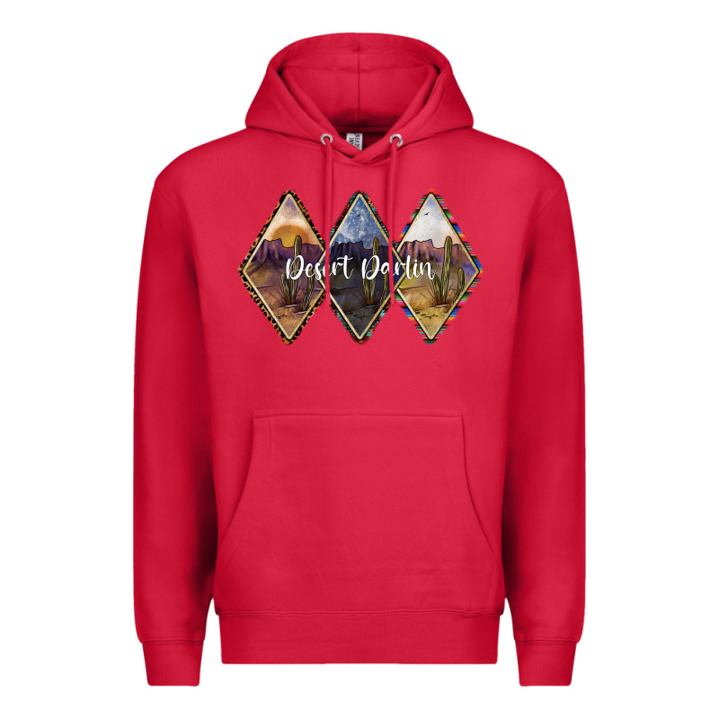 Desert Darlin Premium Hoodie by SublimationCraftShop | Teevron