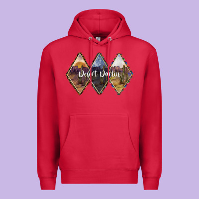Desert Darlin Premium Hoodie Designed By Sublimationcraftshop