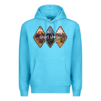 Ocean Blue desert darlin Premium Hoodie - SublimationCraftShop