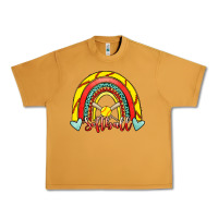 Peanut Butter Softball Rainbow Urban Heavy Tee - RanaPortraitStore