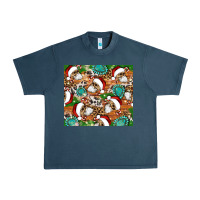 Midnight Navy santa skeleton christmas tumbler Urban Heavy Tee - Artiststas