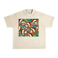 Sandshell santa skeleton christmas tumbler Urban Heavy Tee - Artiststas