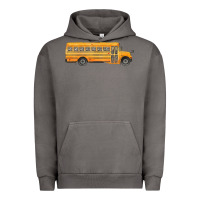 Pigment Tornado school bus Urban Hoodie - FaDigitalArtStudio