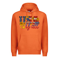 Carrot usa y all Premium Hoodie - HRA Design Shop