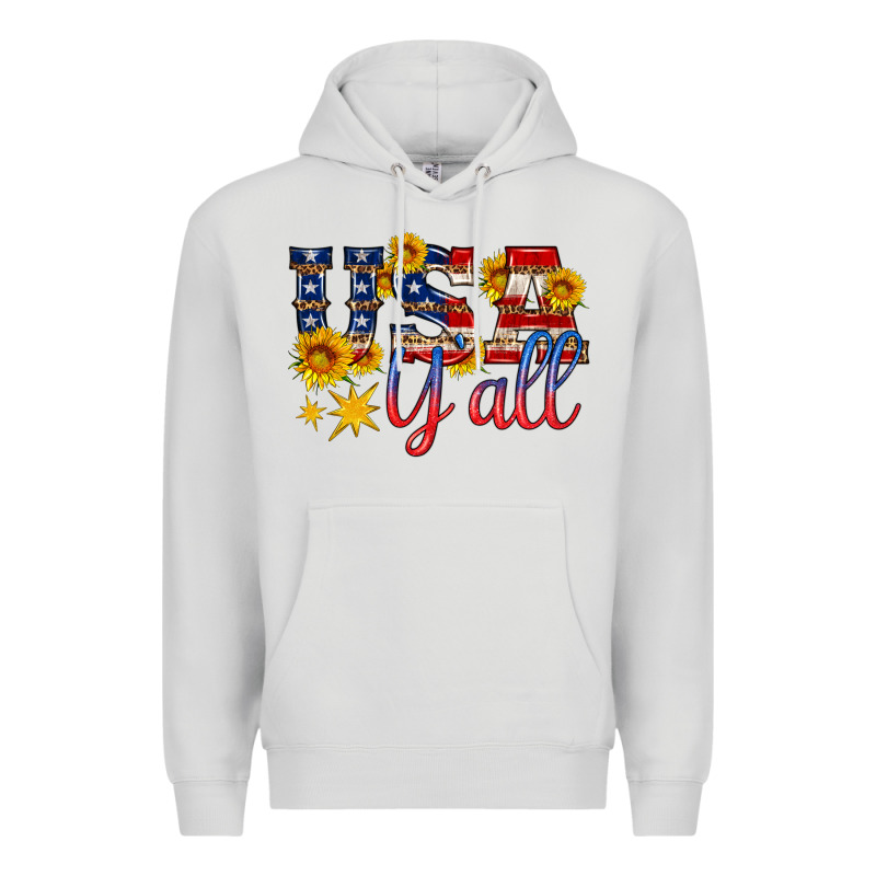 Usa Y All Premium Hoodie by HRA Design Shop | Teevron