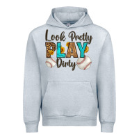 Heather Grey look pretty  play dirty Urban Hoodie - HRA Design Shop