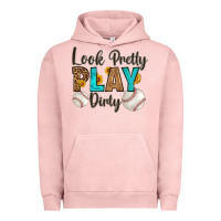 Pigment Salmon look pretty  play dirty Urban Hoodie - HRA Design Shop