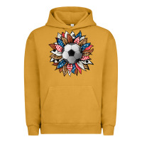 Pigment Peanut Butter football sunflower Urban Hoodie - HRA Design Shop